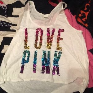 PINK tank top